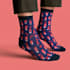 design custom and unique socks design