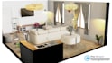 do room e design, 2d floor plan, shopping list
