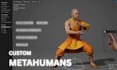 do realistic 3d metahuman character modelling for game daz 3d unreal engine ue5