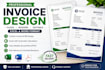 create professional invoice, bill, receipt design