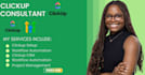 setup clickup project management clickup automation crm clickup expert