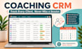 build a coaching business CRM and client tracker in airtable