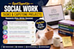 handle your social work capstone and  research support
