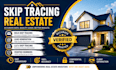 provide bulk real estate skip tracing services using tloxp