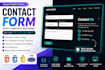 build a dynamic PHP contact form with database