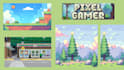create custom pixel art game asset tileset map and environment