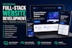 build a responsive full stack web application