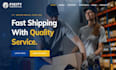 build wix courier website delivery logistics dispatch moving company website