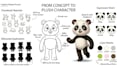 design an original plush toy character or mascot