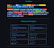 create a professional github profile readme markdown