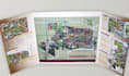 design campus map, school map, university map, wayfinding map, site plan