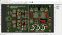 design low noise audio amplifier pcb, analog electronics, preamp and power amp