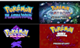 create a custom pokémon pixel art logo and title screen for fangame rom hack