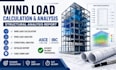 do wind load calculation, wind load analysis and structural analysis report
