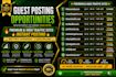 publish high authority guest posts