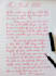handwrite neat personalized letters and notes in 12 hours