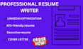 write a professional ats friendly resume
