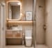 luxury bathroom 3d rendering 4k premium