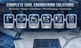 create civil engineering site development, grading, drainage plan and swppp