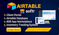 be your airtable and softr expert for database and automation