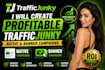 create profitable trafficjunky native and banner campaigns