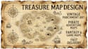 create treasure maps, vintage parchment and pirate art