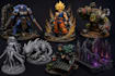 3d print and paint warhammer40k anime figures stl miniatures and dioramas in 4k