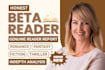 beta read romance beta reader fantasy ya novel beta reader thriller beta reader