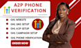 setup a2p phone verification, ghl sms, a2p 10dlc