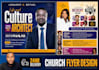 create church flyer, flyer design, postcard design, christian