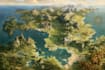 draw a fantasy map illustration