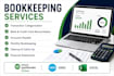 do bookkeeping, quickbooks cleanup, and bank reconciliation