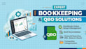 do monthly bookkeeping and cleanup in quick books online
