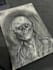 create a custom dark aesthetic pencil sketch