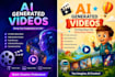 create stunning ai videos, cinematic ai animations,
