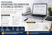 do professional engineering documentation and technical reports