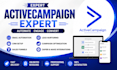 setup activecampaign automation, CRM and email campaigns
