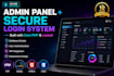develop a custom PHP website with mysql database and admin panel