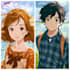 make a anime couple character art anime style