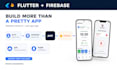develop flutter mobile app for android and ios with firebase