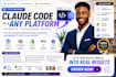 migrate claude HTML ai website to wordpress wix shopify api claude code mcp n8n