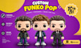 create custom 3d funko pop style figure