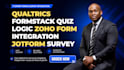 create qualtrics formstack quiz logic zoho form integration jotform survey