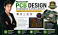 design custom pcb layout schematic gerber files and pcb design