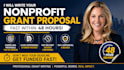 write a professional nonprofit grant proposal