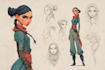 character concept art and character design