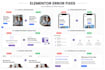 fix elementor bugs, errors, and responsive issues