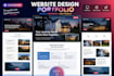 figma website design, website ui ux design, ui ux design