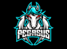 create awesome pegasus logo unlimited revisions