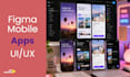 make you mobile ui ux and website ui ux in figma